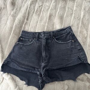 Abercrombie & Fitch Dark Gray Jean Shorts